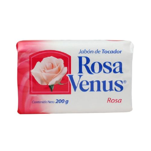 Jabón de tocador Rosa Venus rosa de 200 gr co...