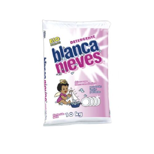 Detergente en polvo Blanca Nieves de 10 kg La...