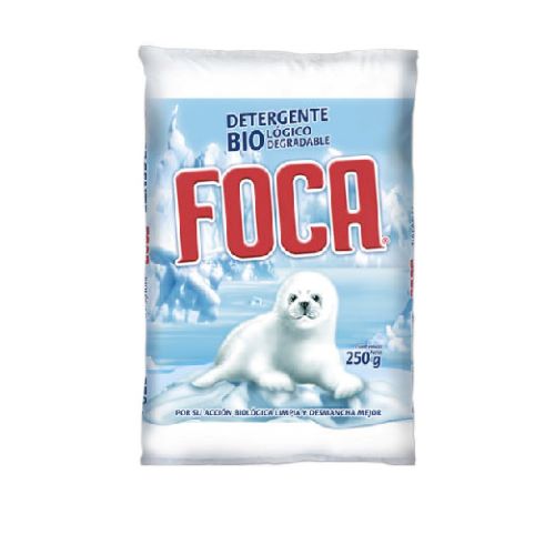 Detergente en polvo Foca de 250 gr