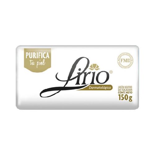 Jabón para tocador Lirio dermatológico