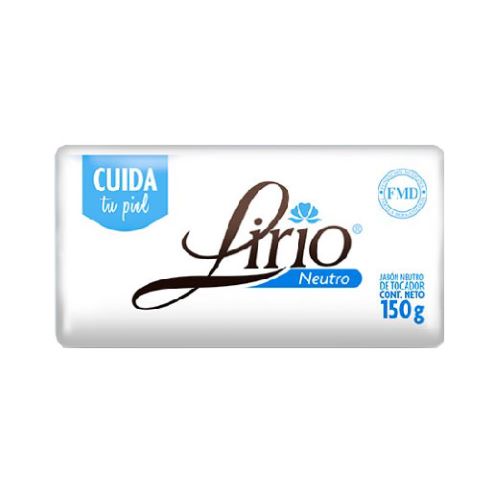 Jabón para tocador Lirio neutro