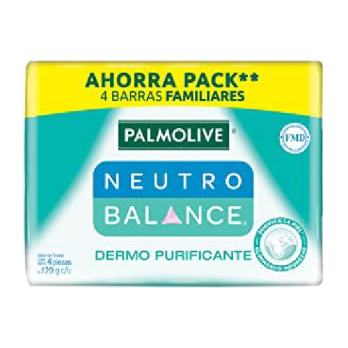 Jabón de tocador Palmolive neutro balance 4 p...