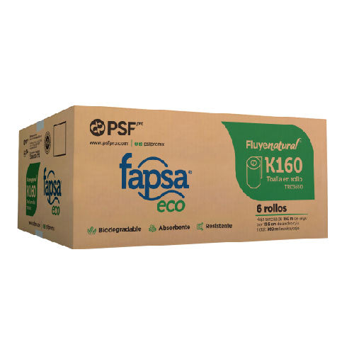 Toalla Fapsa eco (TR03690) 6 rollos PSF Pro