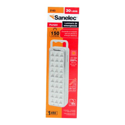 Luminario recargable de 30 leds (2163)