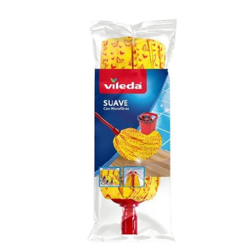 Repuesto mechudo suave Vileda amarillo