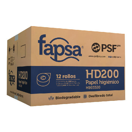 Papel higiénico Fapsa HB03320 12 rollos PSF P...