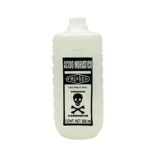 Ácido muriático Fru & Veu de 825 ml