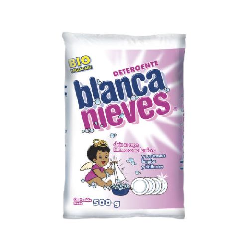 Detergente en polvo Blanca Nieves de 500 g La...