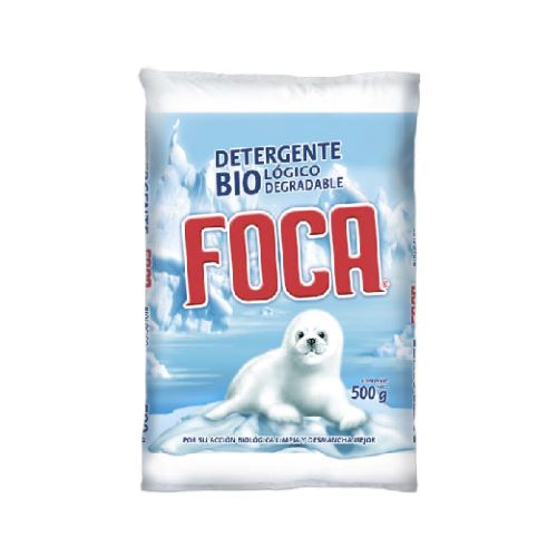 Detergente en polvo Foca de 500 gr
