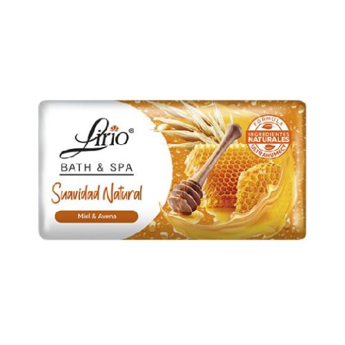 Jabón de tocador Lirio Avena y Miel