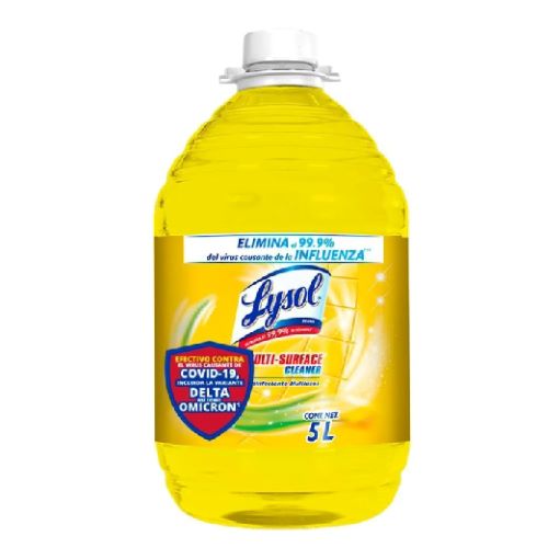 Lysol desinfectante multiusos Citrus de 5 lit...