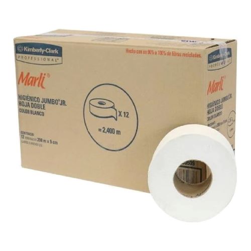 Papel Higiénico Marli Jumbo Jr. (90509) 12 ro...