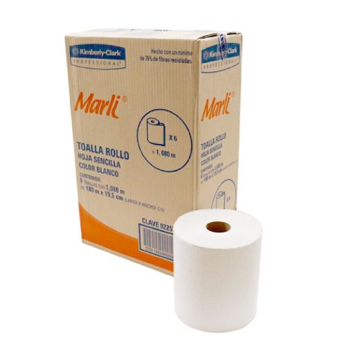 Toalla en rollo Marli 180 metros (92257) 6 ro...