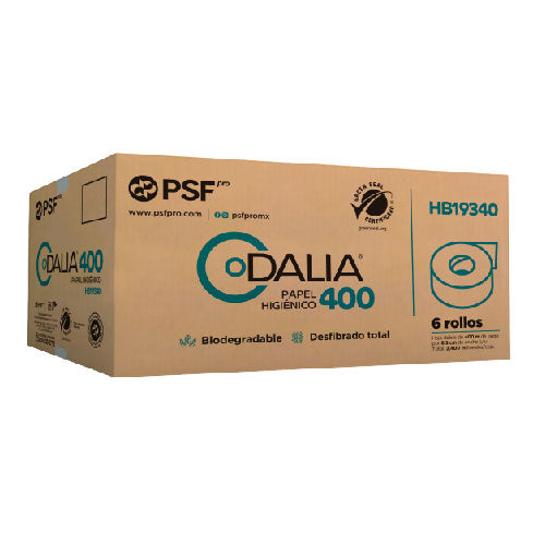 Papel higiénico Dalia 400 (HB19340) 6 rollos...