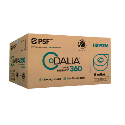 Papel higiénico Dalia 360 (HB19336) 6 rollos...