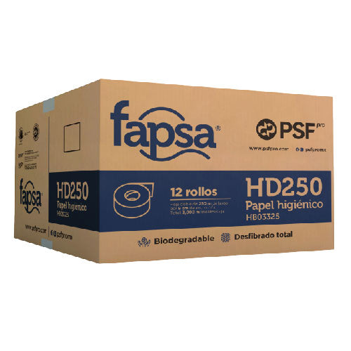 Papel higiénico Fapsa HB03325 12 rollos PSF P...