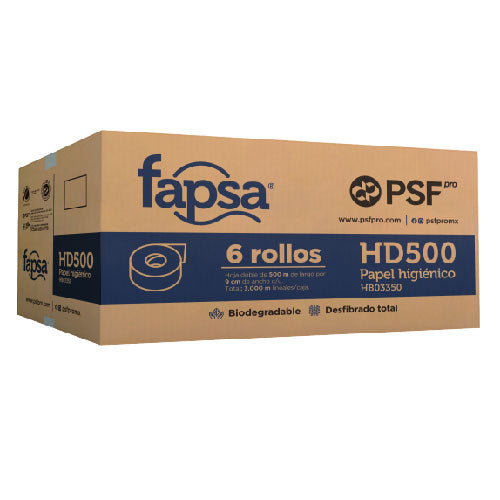 Papel higiénico Fapsa HB03350 6 rollos PSF Pr...